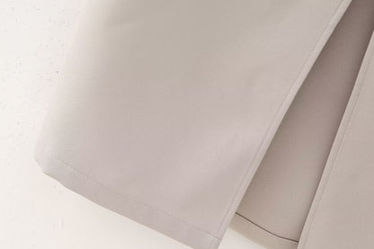 Two Piece Skirt Set | Slim Fit Vest Split Midi Skirt | noémi