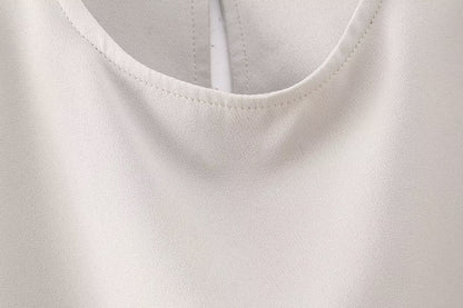 Two Piece Skirt Set | Slim Fit Vest Split Midi Skirt | noémi