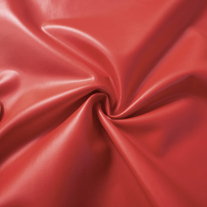 Womens Leather Sleeveless Top | Round Neck with Hem | noémi