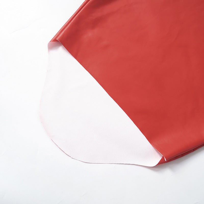 Womens Leather Sleeveless Top | Round Neck with Hem | noémi