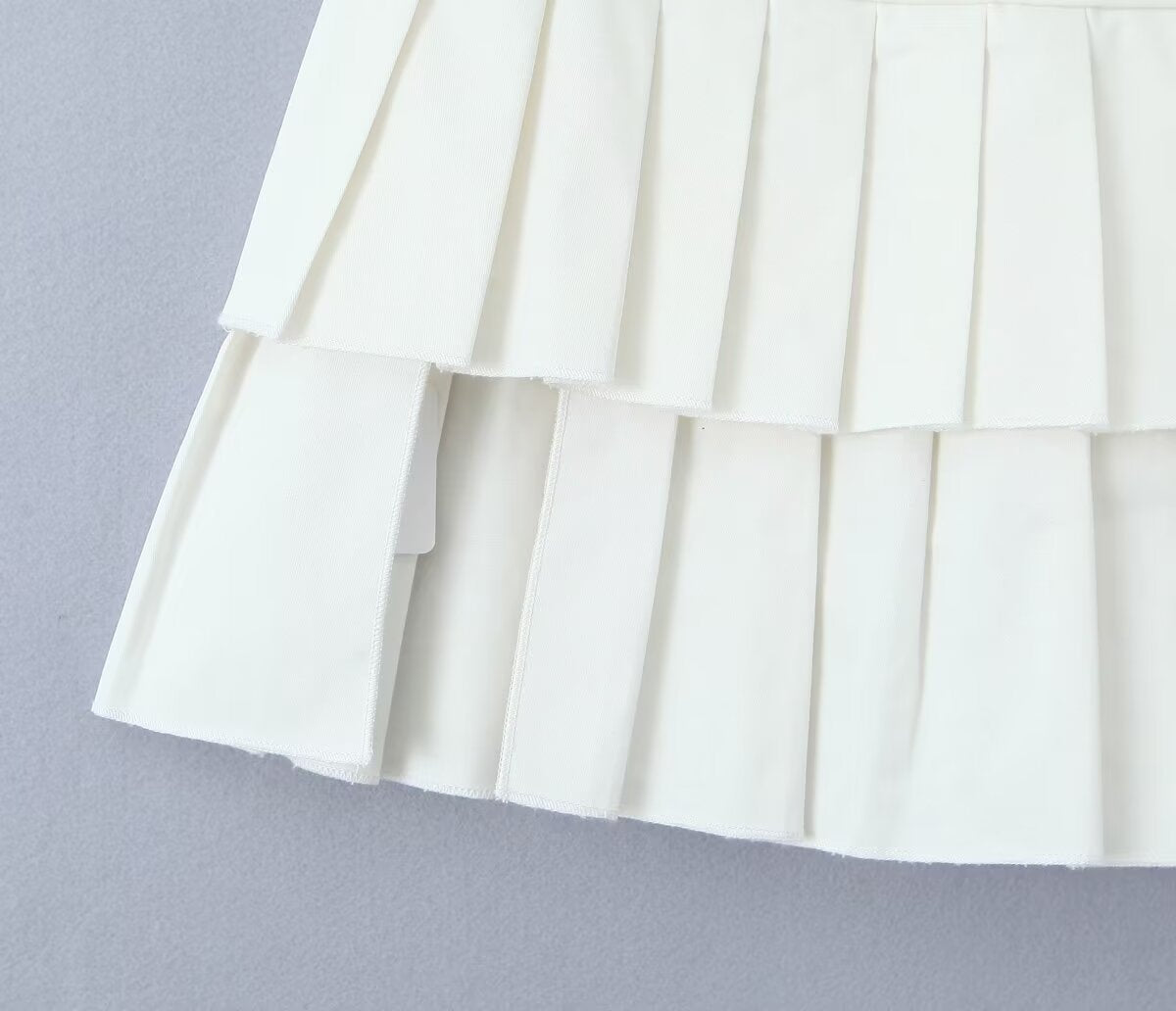 Womens Suit Lace Sling Dress with Pleated Split Skirt Built In Pants | noémi