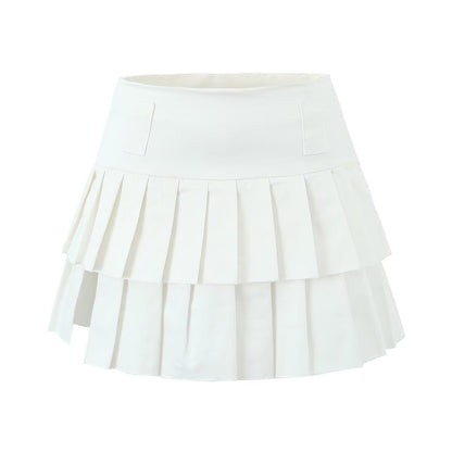 White skirt