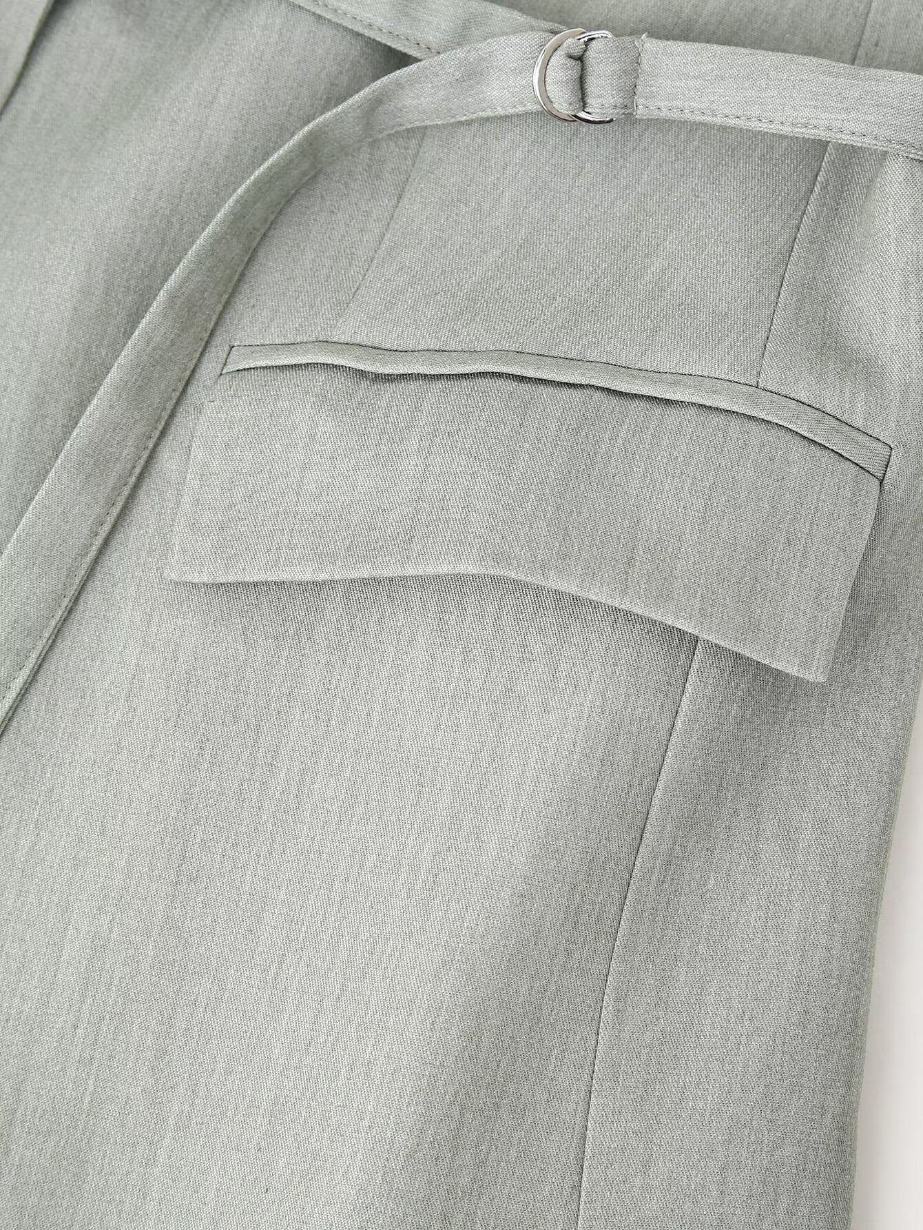 Womens Thin Belt Blazer Shorts Set | noémi