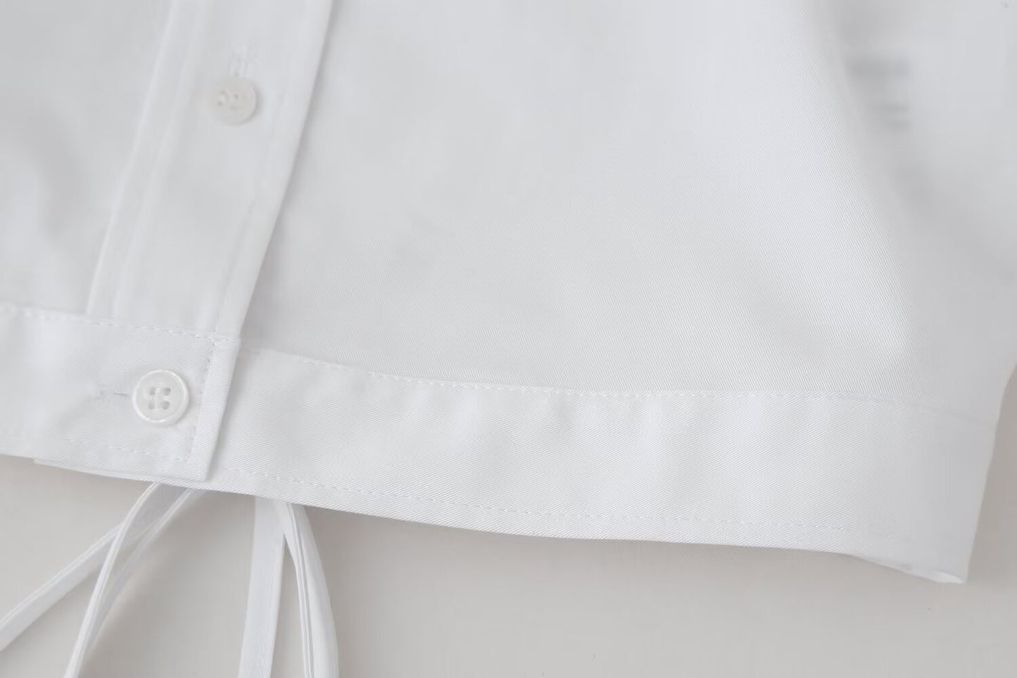 Womens Lace Up Back Short Sleeve Shirt | noémi