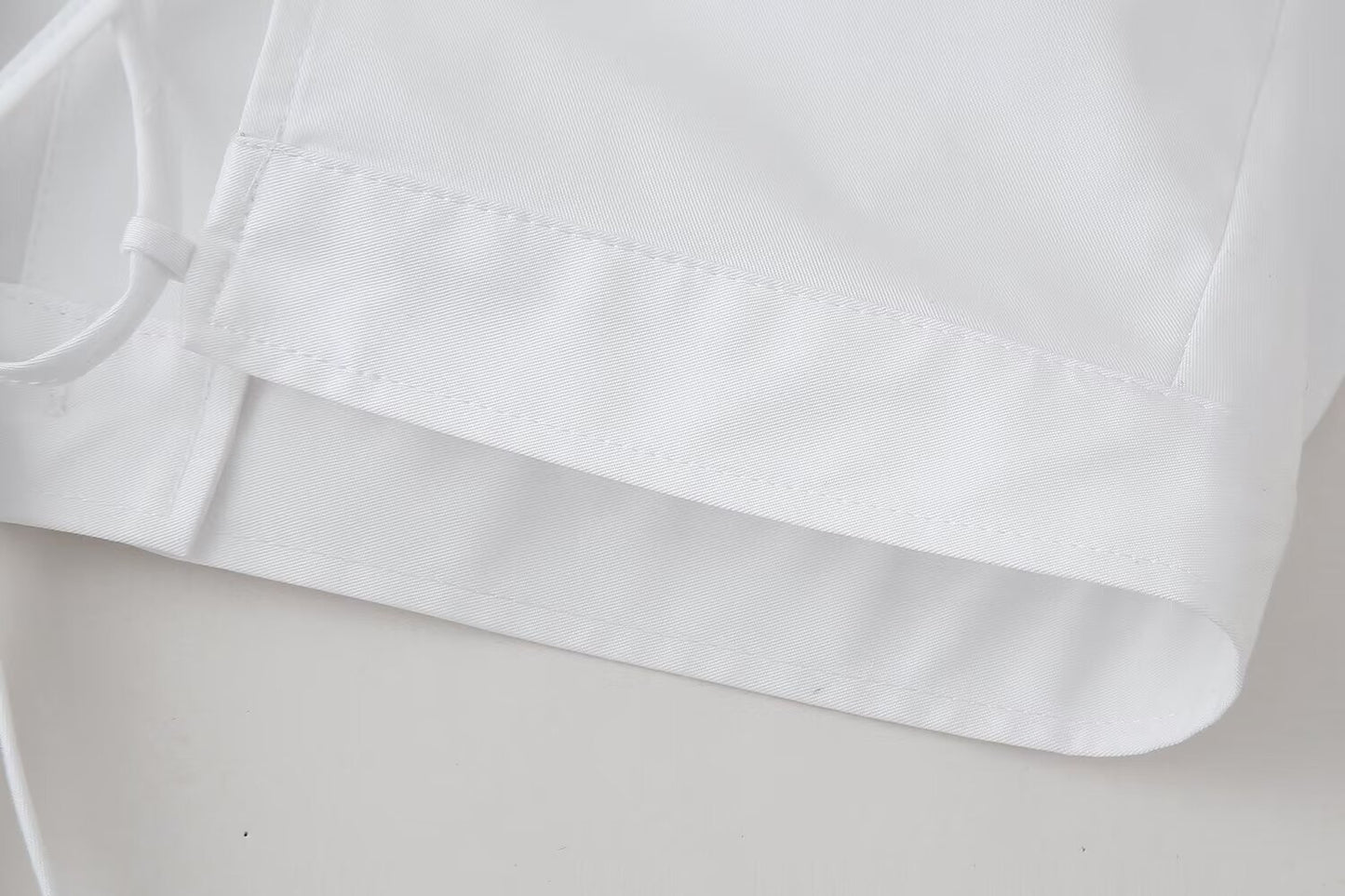 Womens Lace Up Back Short Sleeve Shirt | noémi