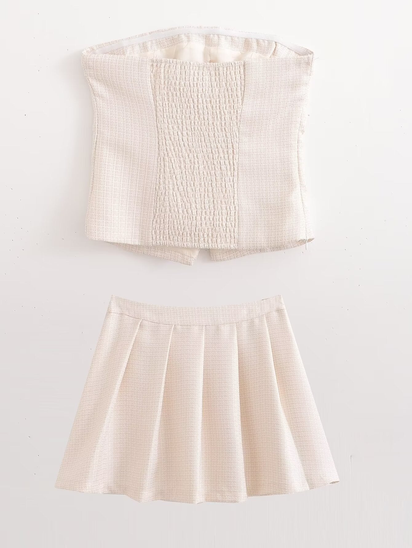 Womens Strapless Two Piece Set | noémi