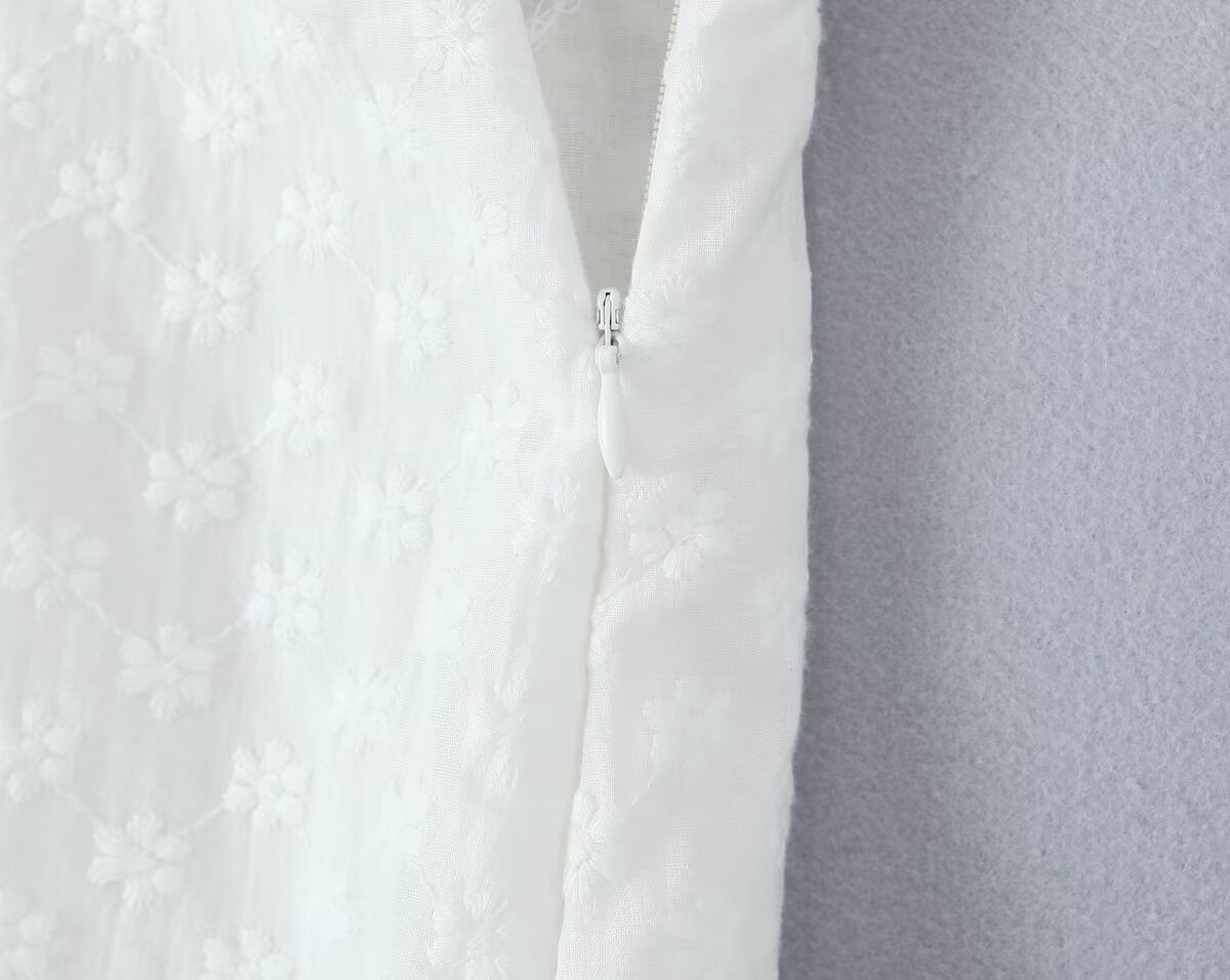 Lace Hanging Buckle Set | Lace Skirt Top | noémi