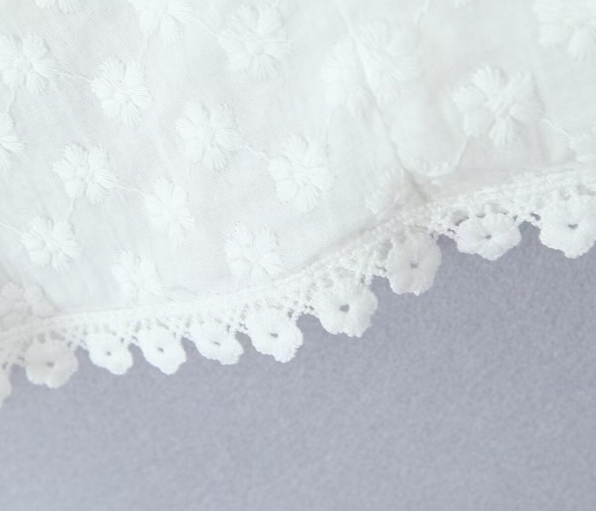 Lace Hanging Buckle Set | Lace Skirt Top | noémi