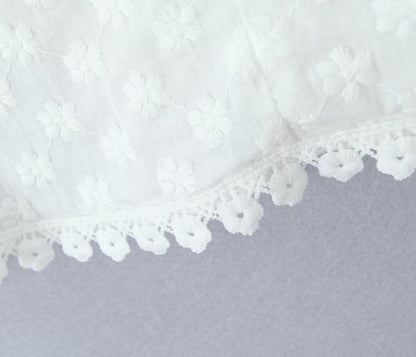 Lace Hanging Buckle Set | Lace Skirt Top | noémi