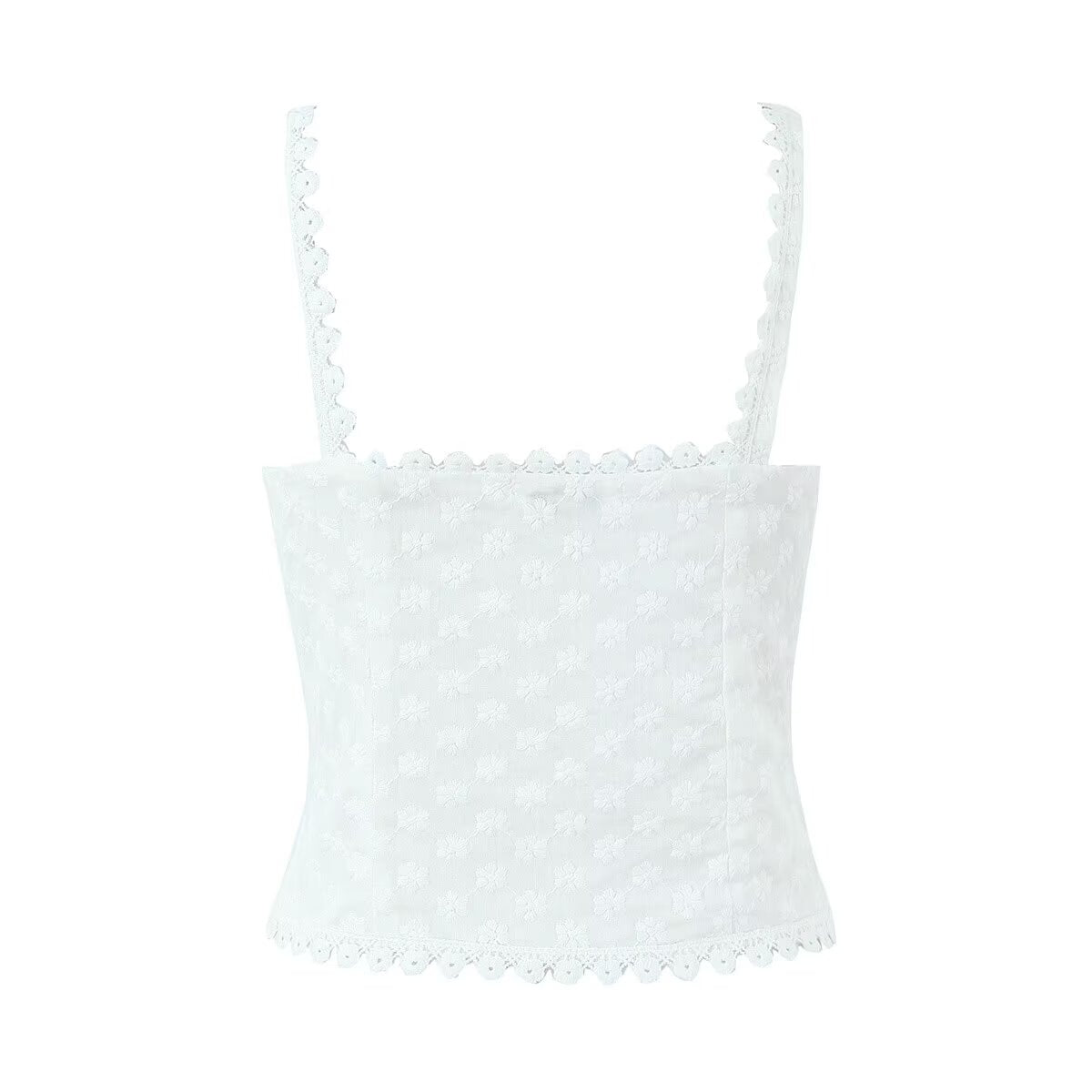 Lace Hanging Buckle Set | Lace Skirt Top | noémi