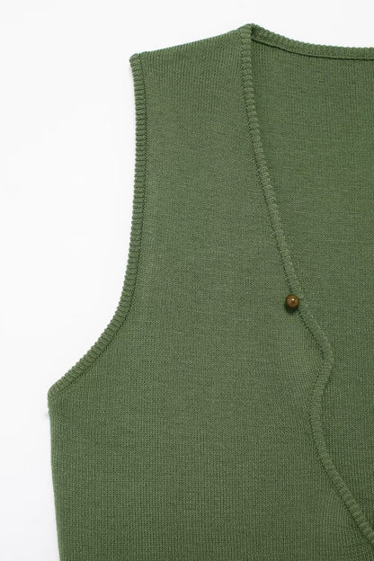 Womens Slim Sleeveless Top Skirt Set | noémi