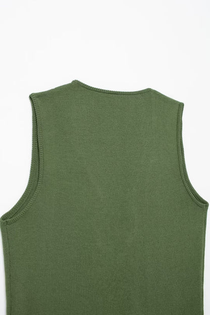 Womens Slim Sleeveless Top Skirt Set | noémi