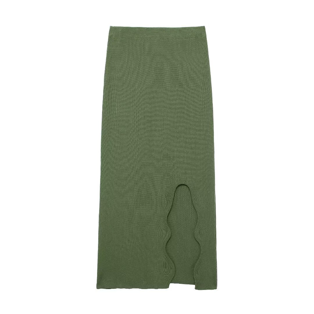 Womens Slim Sleeveless Top Skirt Set | noémi