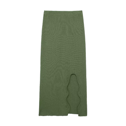 Womens Slim Sleeveless Top Skirt Set | noémi