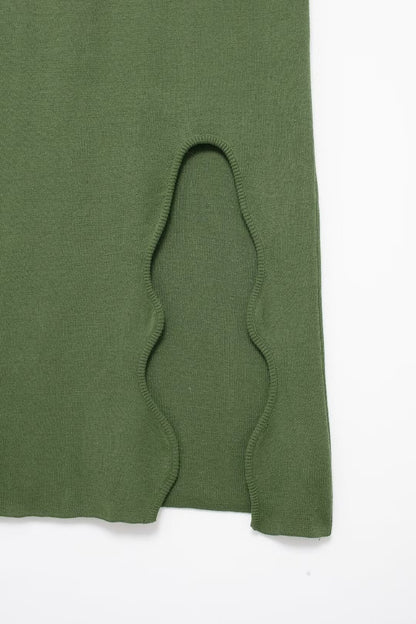 Womens Slim Sleeveless Top Skirt Set | noémi