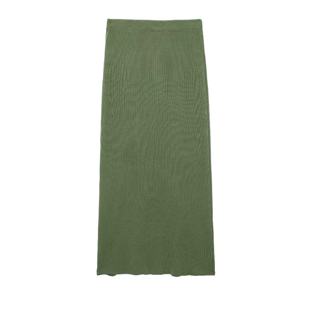 Womens Slim Sleeveless Top Skirt Set | noémi