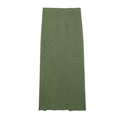 Womens Slim Sleeveless Top Skirt Set | noémi