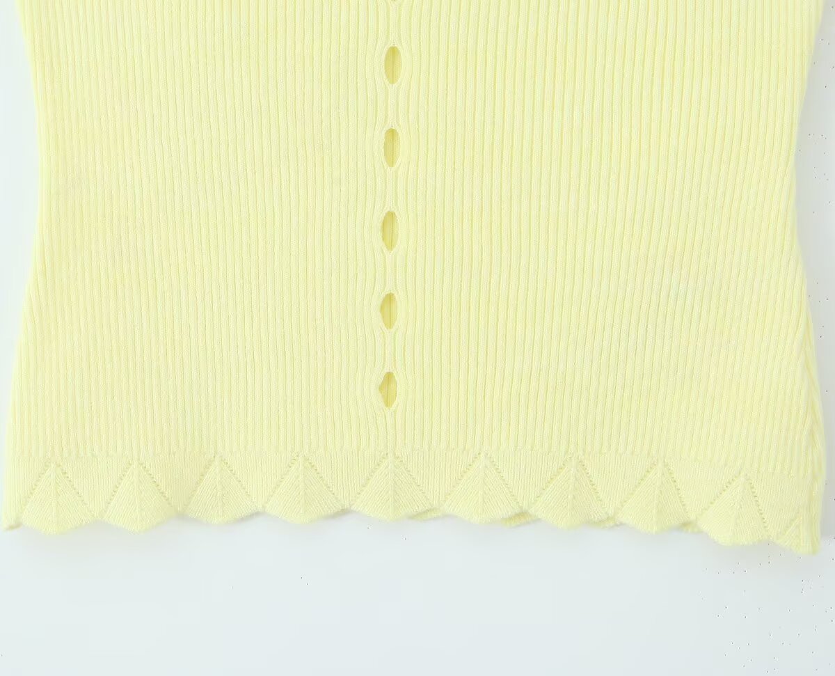 Knitted Three Piece Set | A Line Skirt Sheath Dress Hollow Out Black Cardigan with Flanged Wrap Chest Detail | noémi