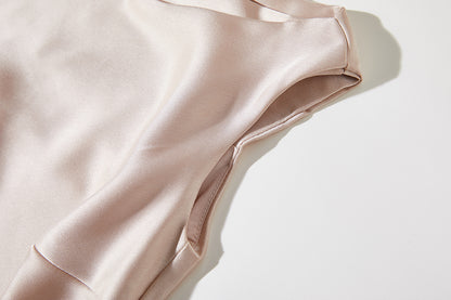 Womens Satin One Shoulder Dress | noémi