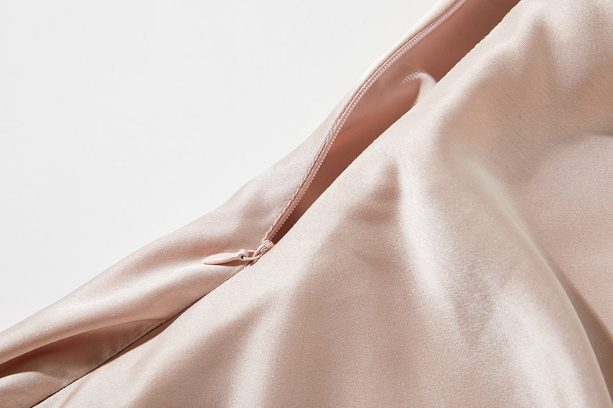 Womens Satin One Shoulder Dress | noémi