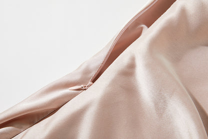 Womens Satin One Shoulder Dress | noémi