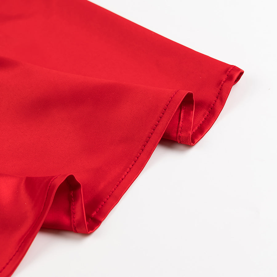 Womens Thin Strap Satin Mini Dress | noémi