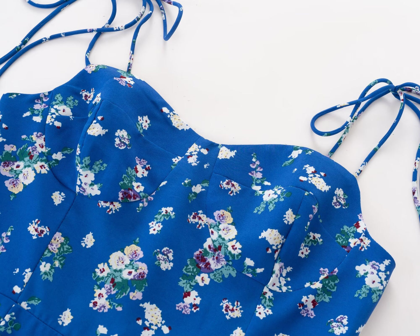 Floral Print Strappy Mini Dress | noémi