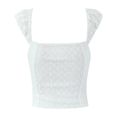 Jacquard Lace Up Top Skirt Set | Two Piece Outfit | noémi