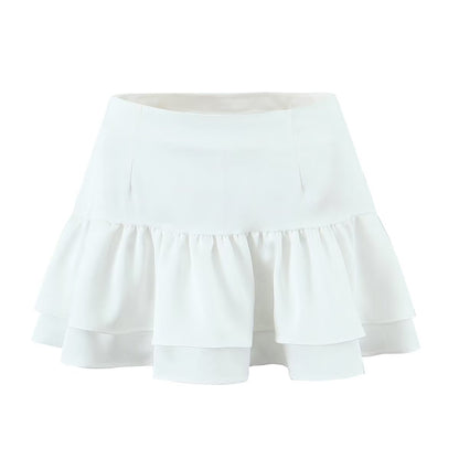 Womens Lace Culottes Layered Skirt Set | noémi