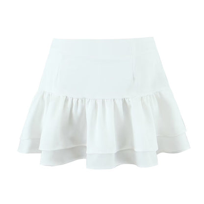 Womens Lace Culottes Layered Skirt Set | noémi