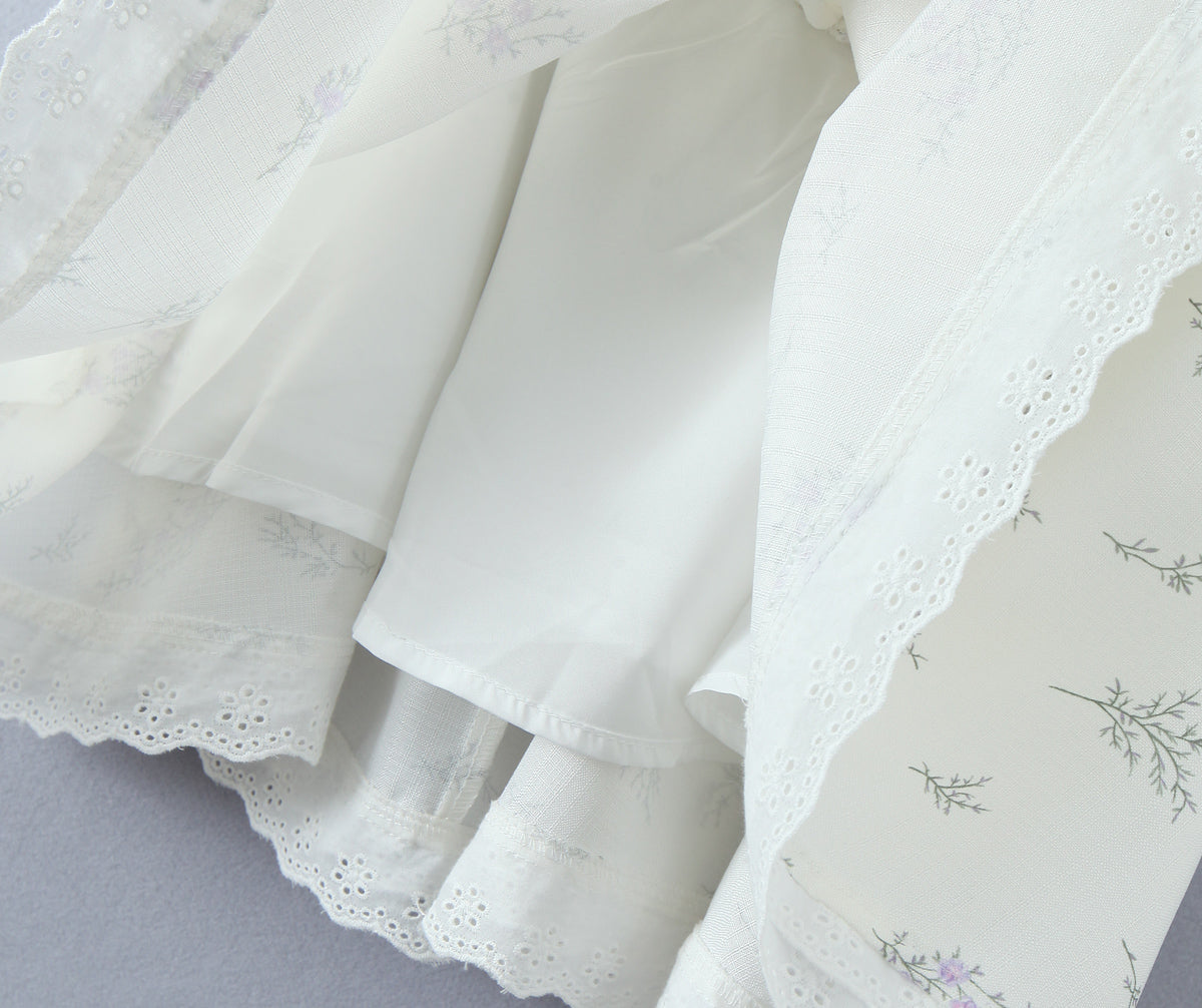 Womens VNeck Printed Dress | Retro Fit with Waist Shaping Detail | noémi