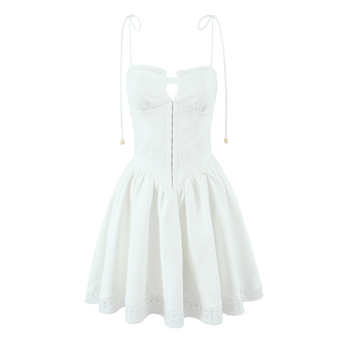 Lace Suspender Dress | Waist Defining A Line | noémi