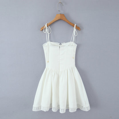 Lace Suspender Dress | Waist Defining A Line | noémi