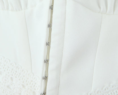 Lace Suspender Dress | Waist Defining A Line | noémi