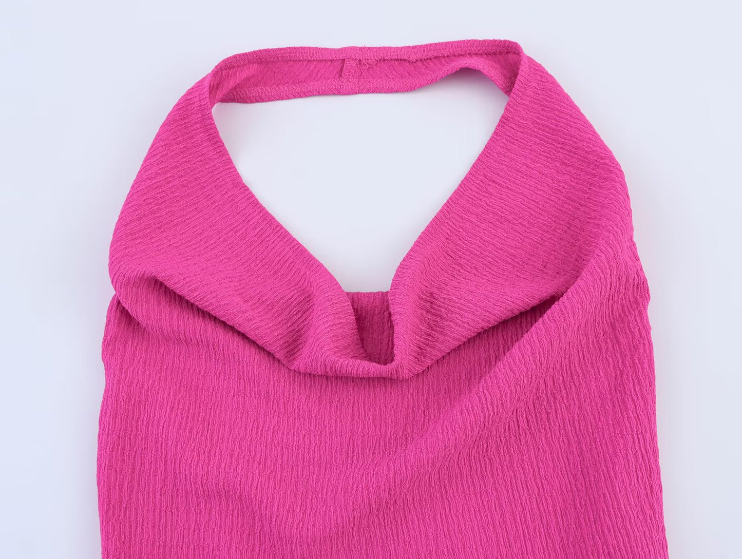 Womens Draped Top Textured Trousers Set | noémi