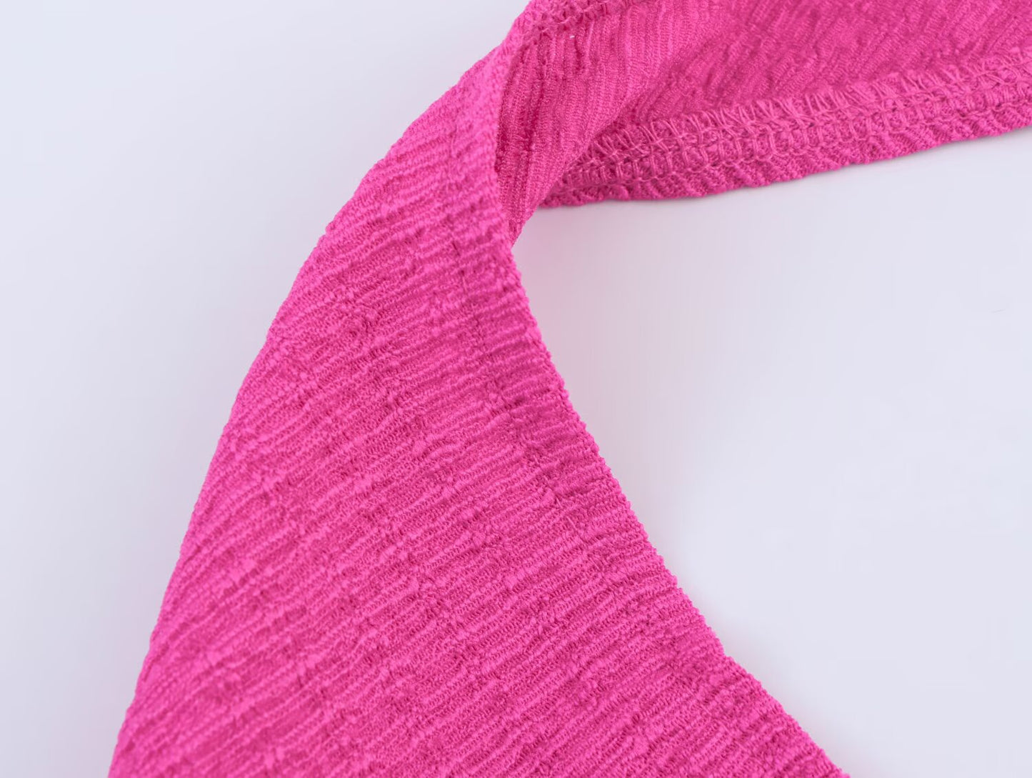 Womens Draped Top Textured Trousers Set | noémi