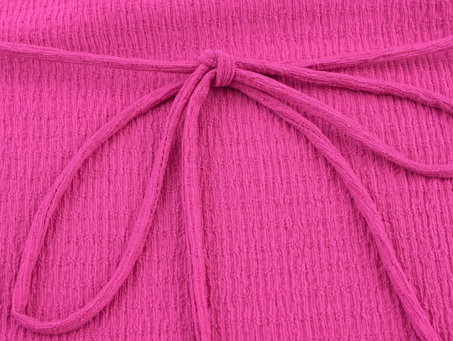 Womens Draped Top Textured Trousers Set | noémi