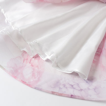 Women Floral Spaghetti Strap Dress | Waist Defining | noémi