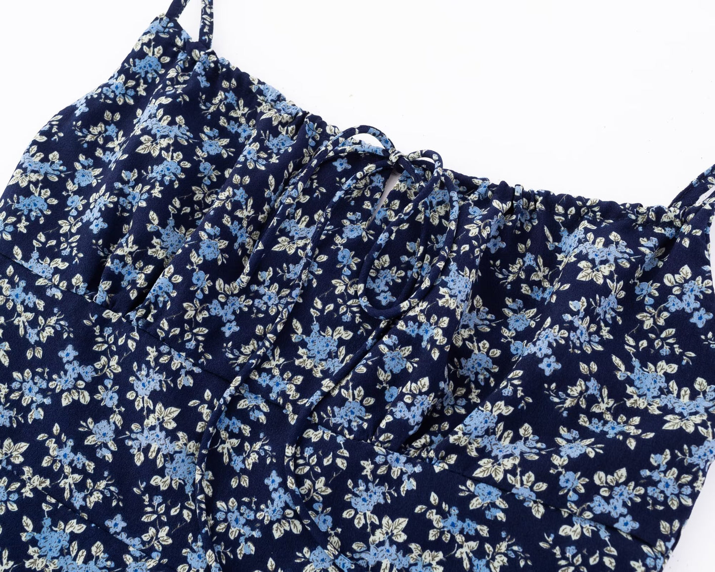 Womens Dress High Waist Slim Floral Print Backless Slip Dress | noémi