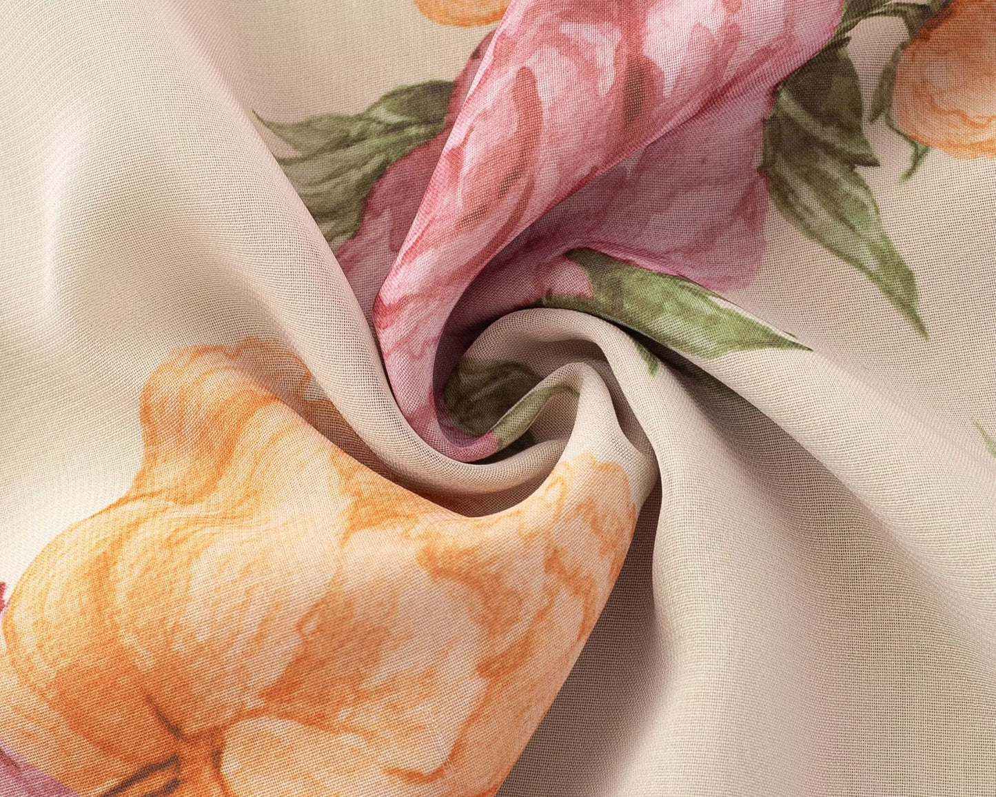 Printed Mini Dress | Ruffled Straps V Neck Backless | noémi