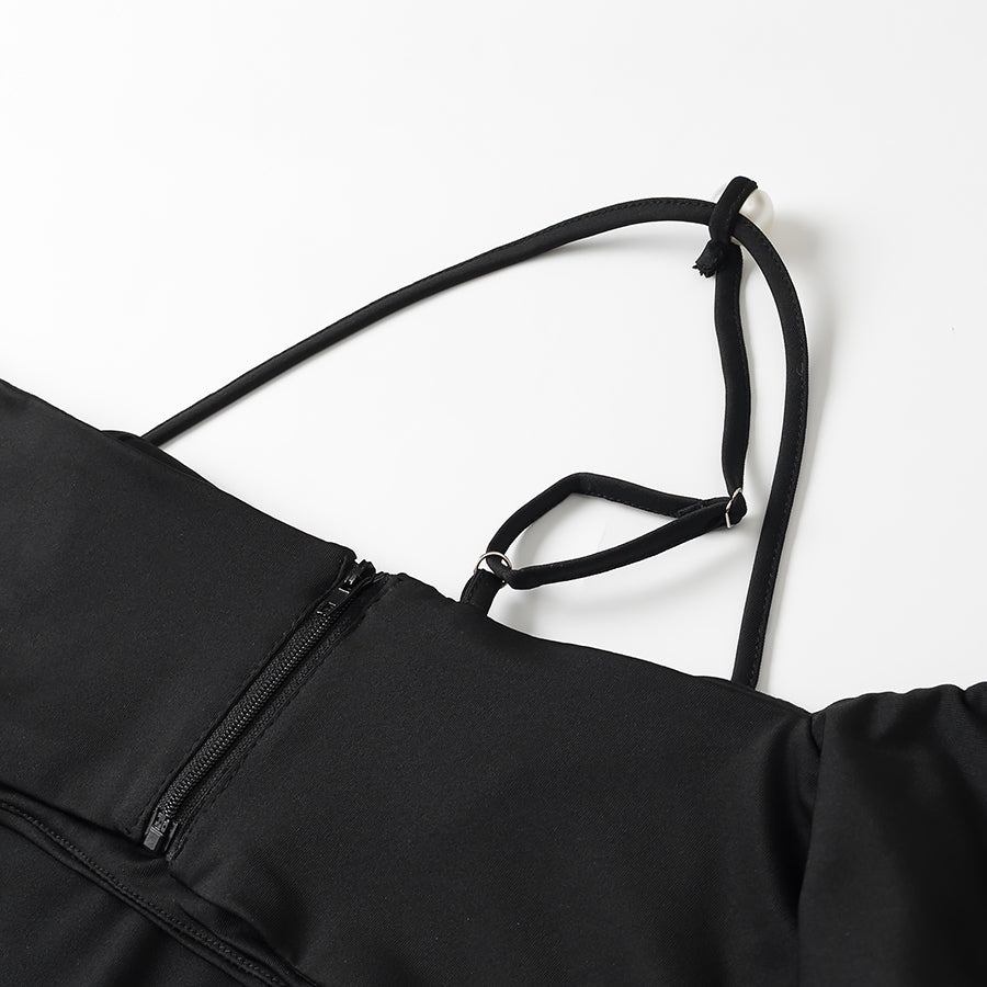 Womens Two Piece Set | Strap Camisole High Waist Skirt | noémi