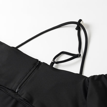 Womens Two Piece Set | Strap Camisole High Waist Skirt | noémi