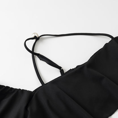 Womens Two Piece Set | Strap Camisole High Waist Skirt | noémi