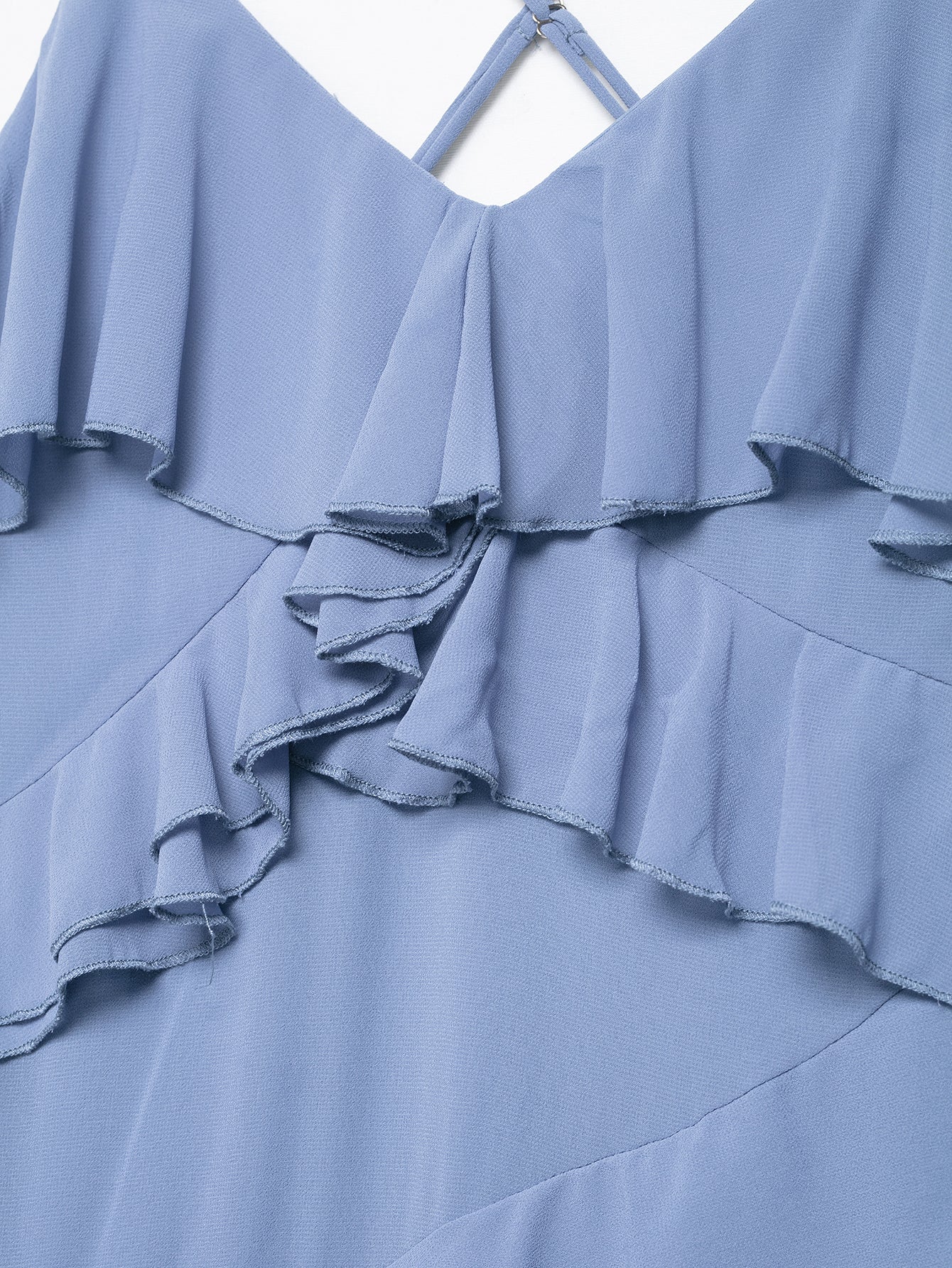 Womens Laminated Detail Sling Dress with Sleek Silhouette | noémi