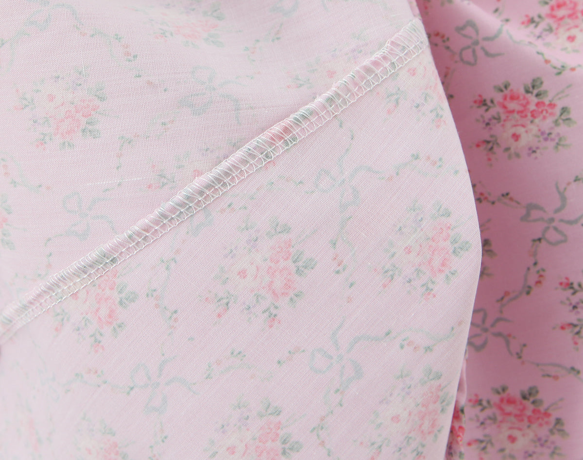 Pink Floral Halter Midi Dress | Backless, Slim Fit | noémi