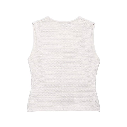 Knitted Two Piece Set | Summer Vest Top & Skirt | noémi