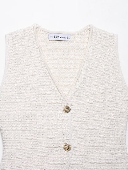 Knitted Two Piece Set | Summer Vest Top & Skirt | noémi