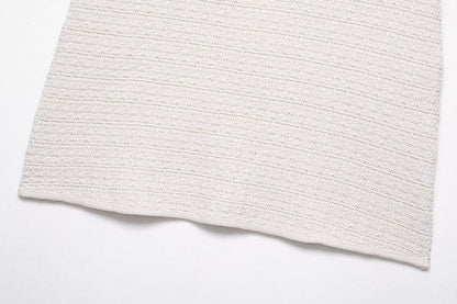 Knitted Two Piece Set | Summer Vest Top & Skirt | noémi