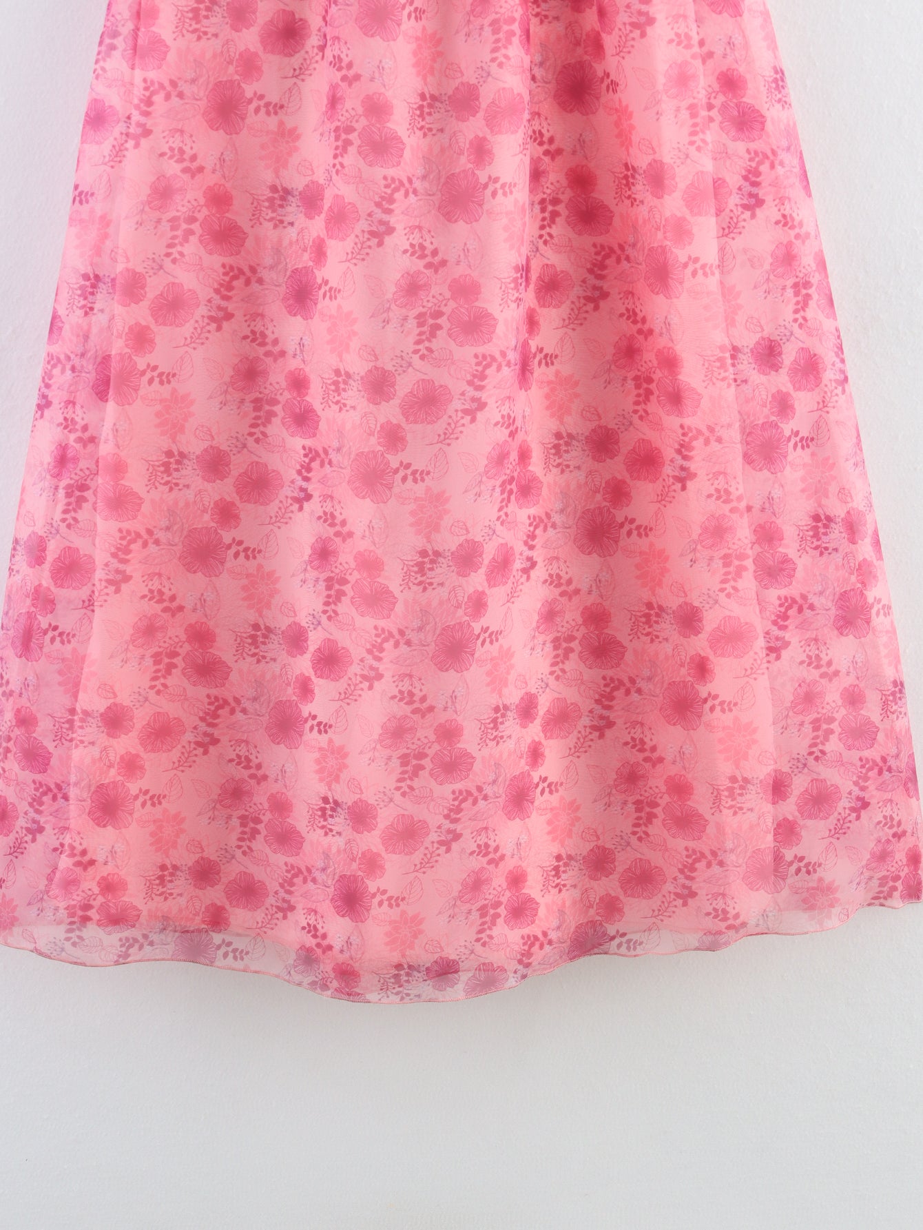 Womens Ruffle Sleeve Midi Dress with Fitted Waist | noémi