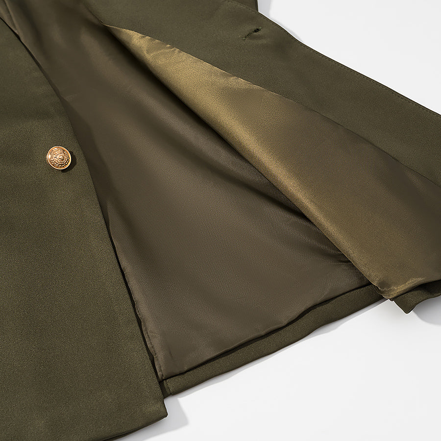 Womens Loose Fit Casual Blazer & Trousers Set | noémi